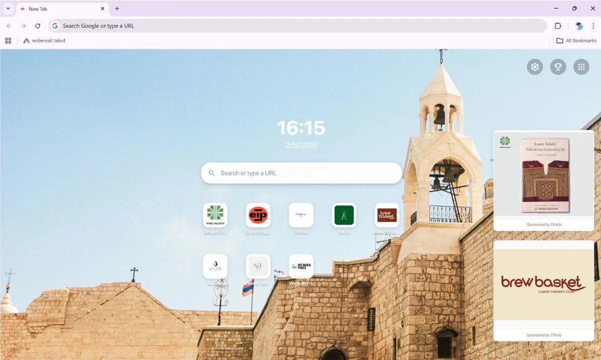 Palestine in every tab